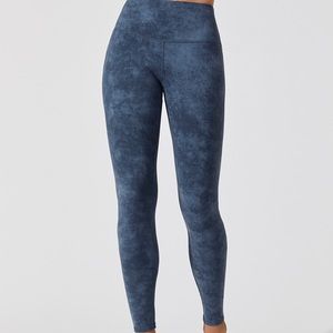 Alo Yoga Airbrush Blue Legging xsmall